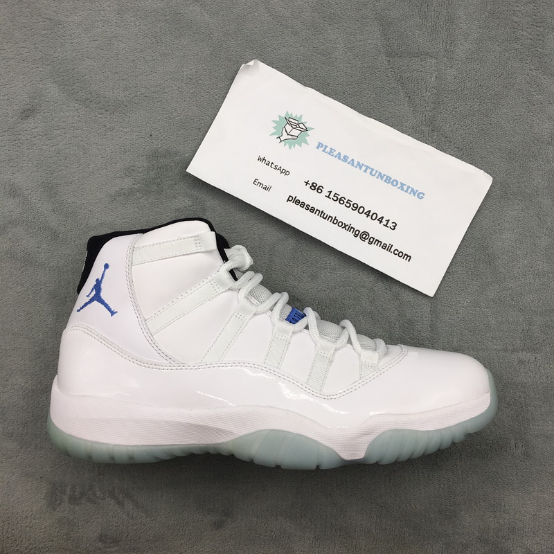 Authentic Air Jordan 11 Legend Blue